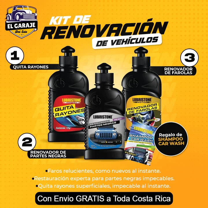 Lubristone™ Motos + Envio Gratis, Shampoo  y  Paño de Microfibra