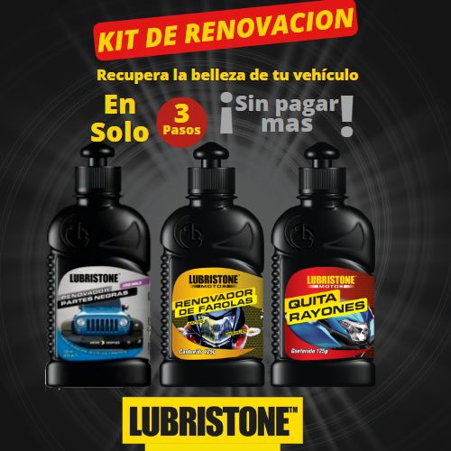 Lubristone™ Motos + Envio Gratis, Shampoo  y  Paño de Microfibra